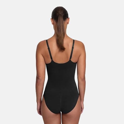 creamy fabrics Damen Figurformender Shapewear Bodysuit mit Slip-Rückenteil – Starke Kompression für Bauch & Taille – Nahtloser Body mit Po-Lifting & Verstellbaren Trägern thumbnail 4