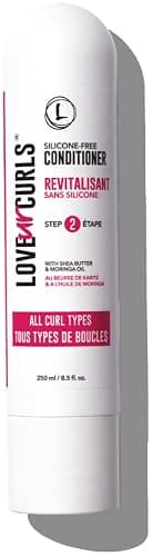 Love Ur Curls - Hydrating and Detangling Conditioner for Curly, Wavy, Kinky-Coily Hair 8.5oz (or 250ml) - Silicone Free for Moisturizing, Soft, Smooth Curls - Image 1