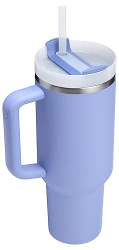 Stanley Quencher H2.0 Tumbler with Handle and Straw 40 oz | Flowstate 3-Position Lid | Cup Holder Compatible for Travel | Insulated Stainless Steel Cup | BPA-Free | Hydrangea thumbnail 5