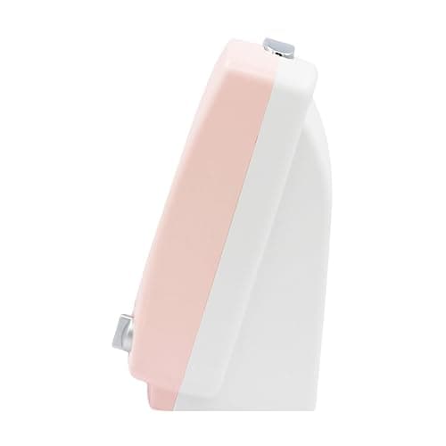 SEIKO QHP012PLH Non Ticking Melodies and Bedroom Alarm Clock, Pink, 4.7 x 5 Inches thumbnail 4