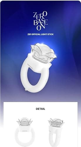 ZEROBASEONE Official Light Stick Fanlight OutBox+1ea Lightstick+1ea Strap+1ea QSG+Tracking Sealed ZB1 thumbnail 2