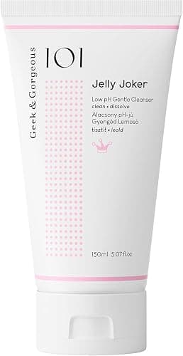 Geek & Gorgeous – Jelly Joker – Gentle Gel Cleanser and Makeup Remover – Non-Foaming, Low pH, Hydrating Formula – Suitable for All Skin Types, Including Sensitive – 5.07 oz - Image 1