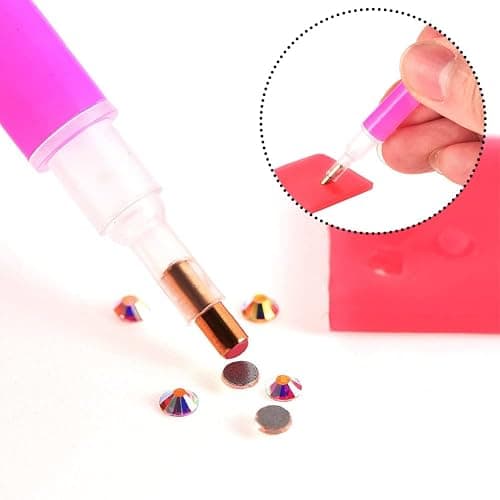 BLUECELL 3 Different Types DIY 5D Diamond Embroidery Pen for Diamond Rhinestone Painting Tool thumbnail 7