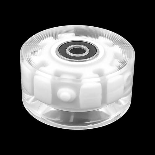 Ieron Rouleau Lumineux à LED, Roues de Patins Flash, Paquet de 4 lumières Lumineuses avec Rouleau de Patin, Roues de Patins à roulettes quadruples pour Patinage à Double rangée, Planche à roulettes thumbnail 3
