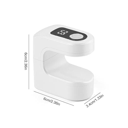 Small Uv Nails Light - Compact Uv-Nail Dryer, Fingernail Curing Lamp | Usb Rechargeable Finger Tip Torch with 2 Timer Settings, Efficient Manicure Rechargeable Beam for Home, Salon, Outdoor, Beauty thumbnail 2