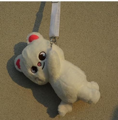 10 Inch, Skzoo Plush Soft Crossbody Bag, Cute Animal Stray Inspired Fuzzy Adjustable Strap Cartoon Bag thumbnail 2