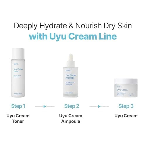 NACIFIC Jeju Uyu Cream Toner Facial Toner 5.07fl. oz. 150ml with Jeju Milk Extract Ceramide 5 Complex Moisture Lasting Natural Ingredients Korean Skin Care thumbnail 9