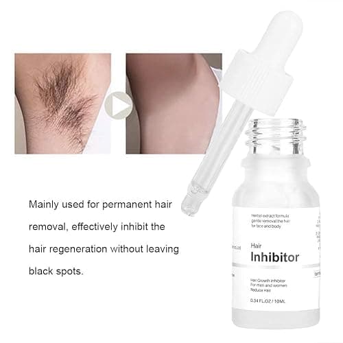 Generic Mild Hair Growth Inhibitor Serum,for Face, Arm, Legs Body Hair, Unscented, 0.34 Fl Oz, Lotion, Natural Plant Extract, Unisex thumbnail 5