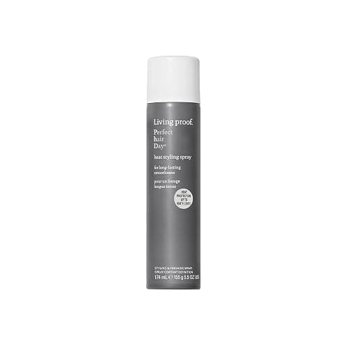 Living Proof Perfect Hair Day Heat Styling Spray – Smoothness for 48 Hours, Heat Protection up to 450°F, Ultra-Fine Mist for Damp or Dry Hair - Image 1