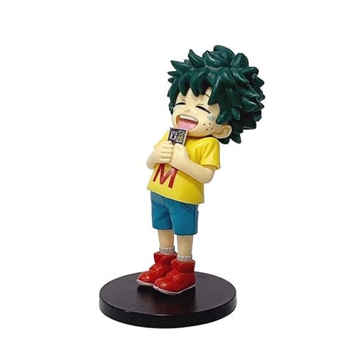 YLQANONG MHA Figures Midoriya Izuku Anime Figure Statues PVC Todoroki Shouto MHA Anime Action Figurine 4.3IN thumbnail 4