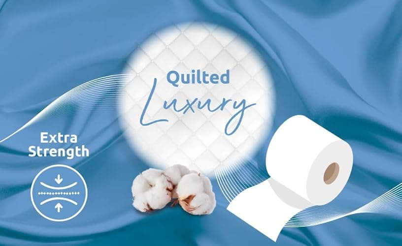 120 Roll Phoenix Soft Supreme Luxury Quilted 3 Ply Non-Fragranced Toilet Rolls (120) - 120 thumbnail 2