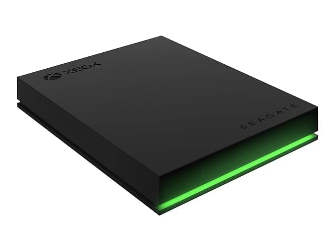 Seagate Game Drive for Xbox 2TB External Hard Drive Portable HDD - USB 3.2 Gen 1, Black with built-in green LED bar , Xbox Certified, 3 year Rescue Services (STKX2000400) thumbnail 4
