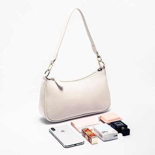 VODIU Clutch Tote Handbags with 2 Removable Straps and Zipper Closure Crossbody Bags Shoulder Purse Handbag for Women thumbnail 7