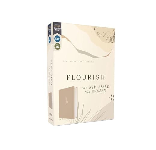 Flourish: The NIV Bible for Women, Cloth over Board, Cream, Comfort Print thumbnail 13