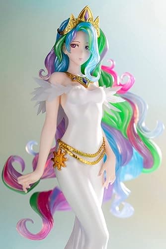 Kotobukiya My Little Pony: Princess Celestia Bishoujo Statue, Multicolor | My Little Pony 9 Inch Statue Figure Bishoujo - Princess Celestia thumbnail 3