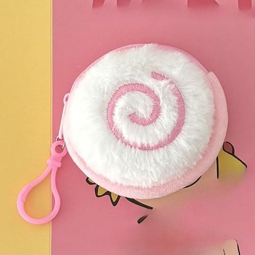 GGOOB Coin Purse Keychain Accessories Cutecore Fluffy Bag Charms Teen Girls Handbag Backpack Purse Charm Kawaii Things thumbnail 5