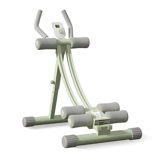 Abdominal Trainers, Adjustable AB Machine at Home or Gym for Core Strength Training, Ab Cruncher Foldable Fitness Gear for Men and Women Exercise &Workout - Image 1