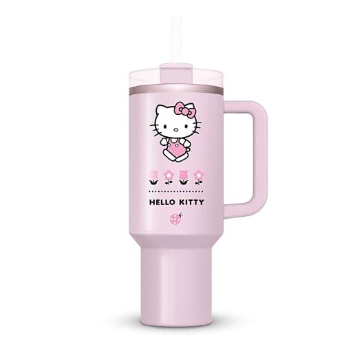 PYRAMID Flasche Hello Kitty Mit Strohhalm 1180 Ml - Image 1
