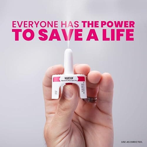 NARCAN Nasal Spray 4 mg, Emergency Treatment of Opioid Overdose, 2 Single-Dose Devices thumbnail 3