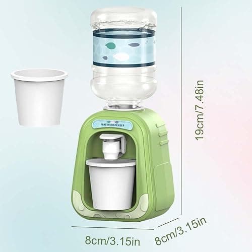 Micellar Water Dispenser, 2025 Upgrade Makeup Remover Dispensers Drinking Water Fountains Miniature, Mini Water Dispenser Makeup Remover Container Mini Micellar Dispensers Machine (Pink) thumbnail 2
