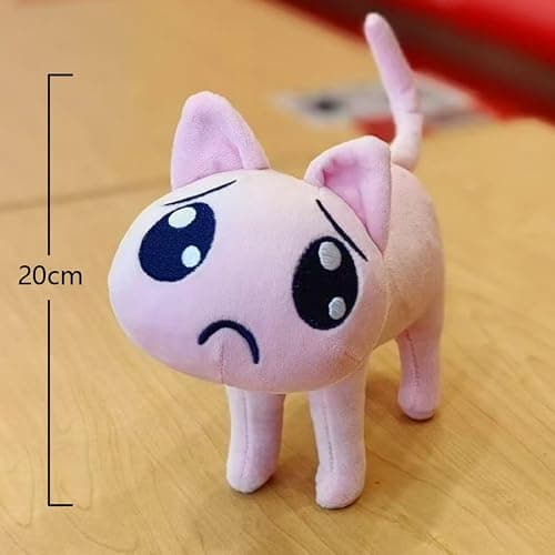 YLEAFUN KAngel Plush AME-chan Stuffed Figures Neetcat Anime Soft Figure Pillow Cushions Sofa Home Decoration Gifts for Fans 20CM thumbnail 3
