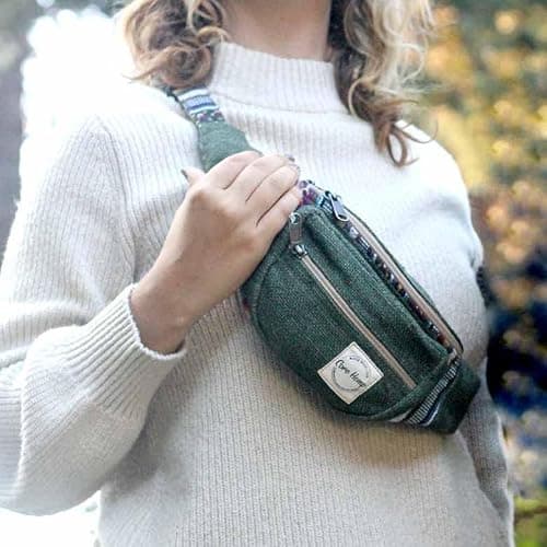 core hemp fanny pack (Boho Green) thumbnail 2