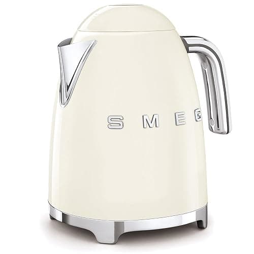 Smeg 50’s Style Retro Range Breakfast Set, 1.7L 3000W Kettle and Multi-Functional Control 4-Slice 2000W Toaster, Cream, KLF03CRUK/ TSF03CRUK thumbnail 6