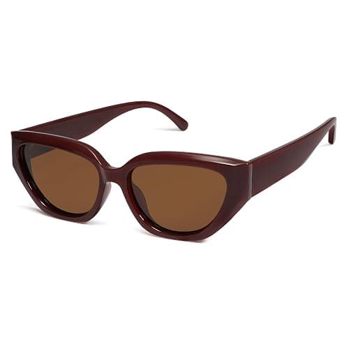 SOJOS Trendy Cute Cat Eye Polarized Sunglasses for Women Fashion Cateye Womens Sunnies SJ2237 - Image 1