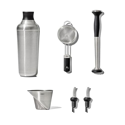 OXO Steel Barware Set