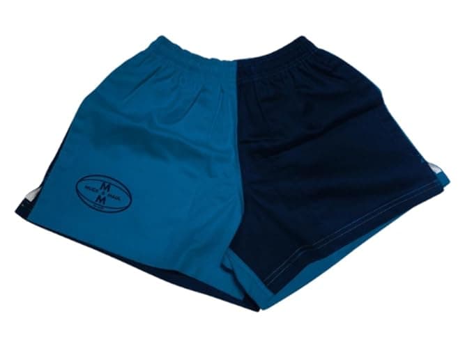 Oz OverBoots Muck & Maul Two Tone Harlequin Rugby Shorts – Durable 100% Cotton Drill with Deep Pockets, Tie Cord & Side Vents – Ideal for Rugby, Workwear & Young Farmers - thumbnail 3