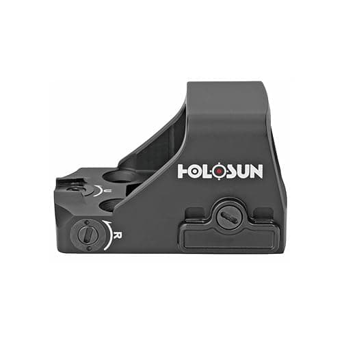 HOLOSUN HS407K X2 Red 6 MOA Dot Open Reflex Optical Sight for Subcompact Pistols - Durable Parallax Free Unlimited Eye Relief Handgun Sight with Aluminum Housing & Shake Awake Technology - Black thumbnail 4