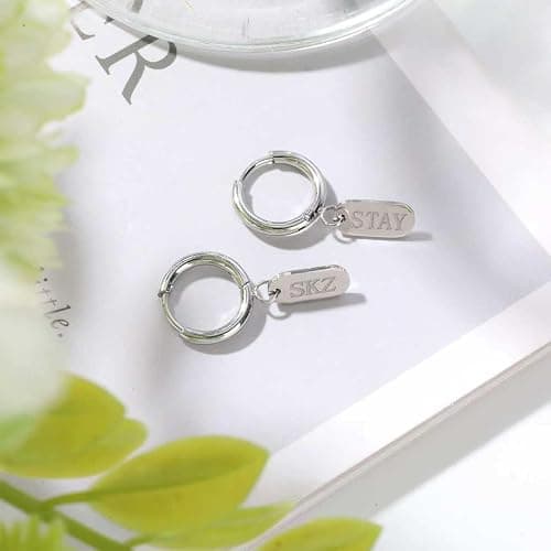 Stray Earrings Skz's Earrings 316L Stainless Steel Jewelry for Stay Fans Gifts Merch -1Pairs thumbnail 4