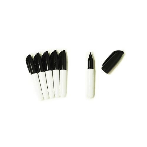 SKKSTATIONERY 36 Pcs Mini Dry Erase Markers, Whiteboard Markers, Marker Pens 3.5'', Black. thumbnail 4
