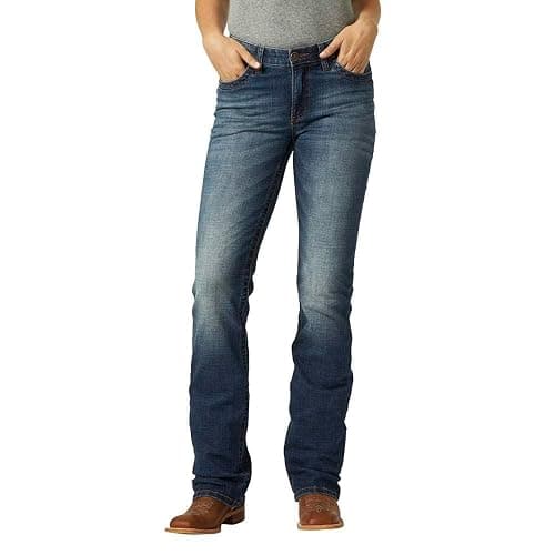 Wrangler Willow Mid Rise Performance Waist Boot Cut Ultimate Riding Jean, Rebecca, 0-34 thumbnail 3