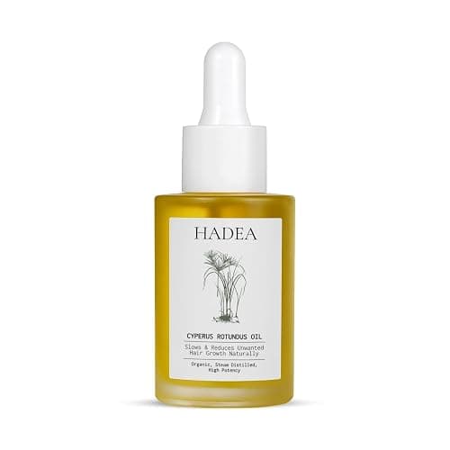 HADEA Cyperus Rotundus Oil to Reduce Hair Growth 100% Organic High-Potency Steam Distilled Cyprus Nutgrass Cypress Inhibitor | Cypress Rotundus Oil For Pcos, Hirsutism, Any Unwanted Hair 30ml thumbnail 6