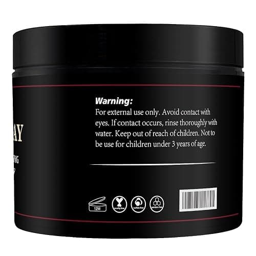 CNNY Men's Hair Styling Clay 3.53 oz, Firm Hold, Matte Finish, Hair Clay with Natural Ingredients, Add Volume & Texture, Premium Men’s Hair Type thumbnail 8