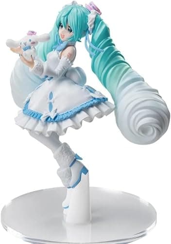 Thunder Tech Hatsune Miku Series Luminasta Hatsune Miku x Cinnamorol White Dress Ver. thumbnail 3