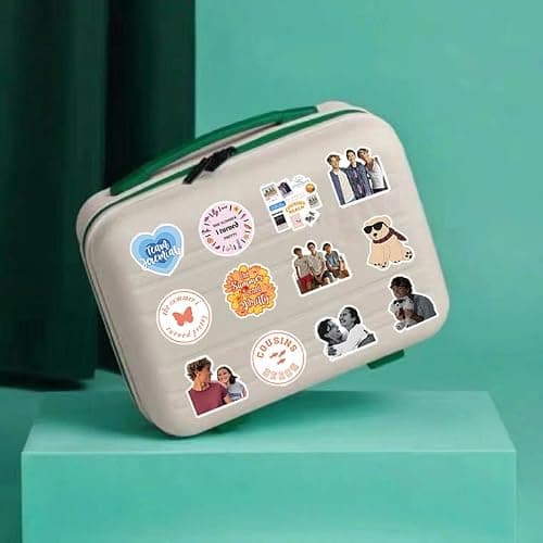 60 Pcs The Summer I Turned Pretty Classic TV Fashion Aesthetic Waterproof Vinyl Stickers for Birthday Party Supplies Decoration Favors for Water Bottles Laptop Suitcase thumbnail 2