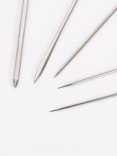 55pcs Stainless Steel Hand Sewing Needles Set, Big Eye Embroidery Needles Kit with Assorted Sizes, Premium Needlework Supplies for Sewing Crafting thumbnail 6