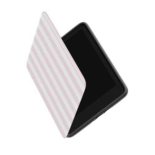 Casely Kindle Case | Sunday Best | Pink Stripes | Compatible with 7” Kindle Colorsoft and 7” Kindle Paperwhite (12th Gen 2024 Models) thumbnail 3