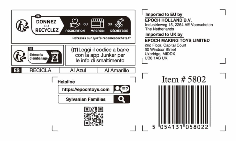 Sylvanian Families - Easter Egg Hutch 5802 thumbnail 2