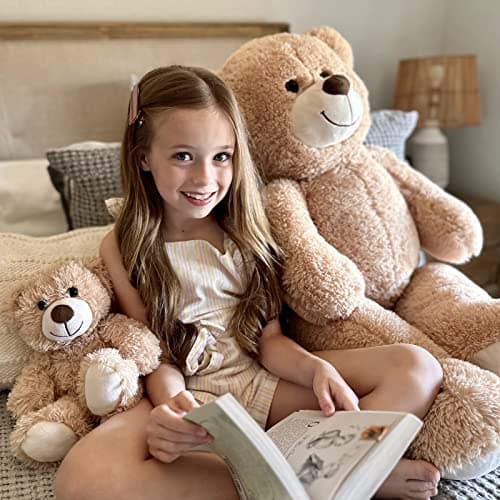 Big Teddy Bear with Baby thumbnail 3
