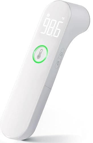 Thermometer for Adults and Kids, Fast Accurate Baby Thermometer, FSA HSA Eligible, Fever Alarm & Mute Mode, Baby Essentials - Lifetime Support - White thumbnail 8