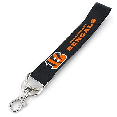 aminco NFL unisex-adult Deluxe Wristlet Keychain - Image 1