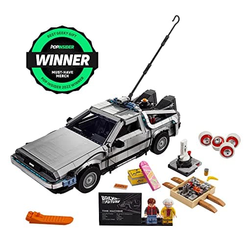 LEGO Icons Back to the Future Time Machine 10300, Model Car Building Kit Based on the Delorean from the Iconic Movie, Perfect Build for Teens and Adults Who Love to Create thumbnail 5