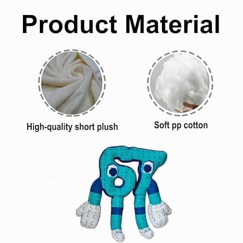 Lostwolf Steal a Brainrot Plush 67 New Cushion Pillow Bed Pillows thumbnail 6