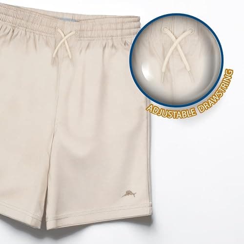 Tommy Bahama Boys Short Sleeve Classic Polo Shirt & Elastic Waist Shorts Set, Casual 2-Piece Back to School Outfit for Kids thumbnail 3
