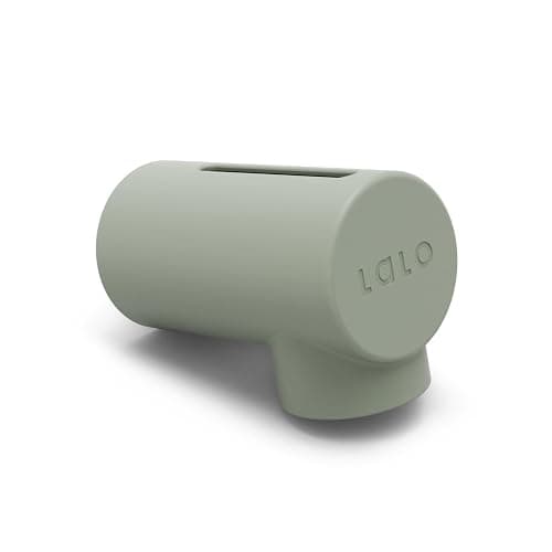 Lalo Spout Cover – BPA-Free Silicone Bath Spout Safety Cover for Babies & Toddler, Fits Most Faucets, Soft & Durable Silicone Bathtub Faucet Cover, Easy to Clean - Sage - Image 1