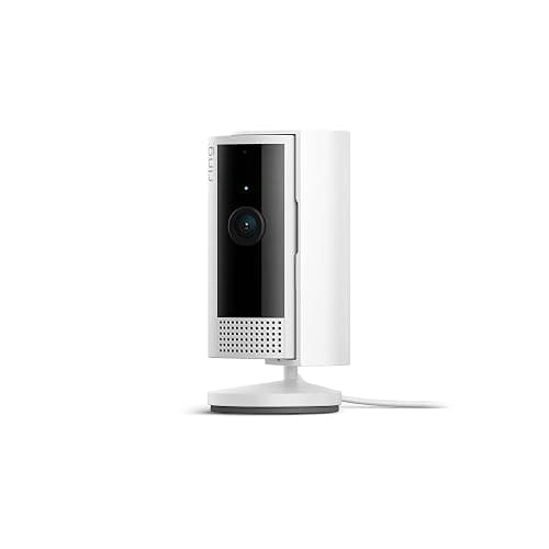 Ring Indoor Cam, Home or business security in 1080p HD video, White - Image 1
