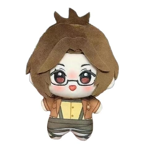 YLQANONG Levi Anime Pillow Figure Pendant Eren Jaeger/Zoe Hans Soft Pillow Cushion Anime Titan Figures 10CM/3.94IN - Image 1